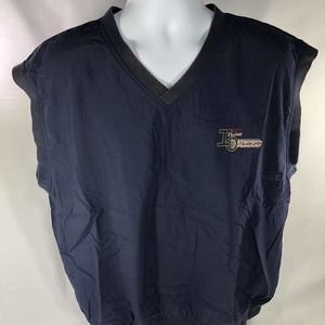 VTG ST LOUIS 28TH ITALIAN OPEN GOLF VEST GEAR FOR SPORTS XL V NECK 100% NYLON